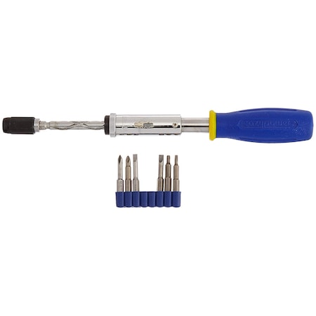 Eazypower 9.5"-12" Push Pull Click Click Screwdriver/Drill Kit 1/4" bits 81966